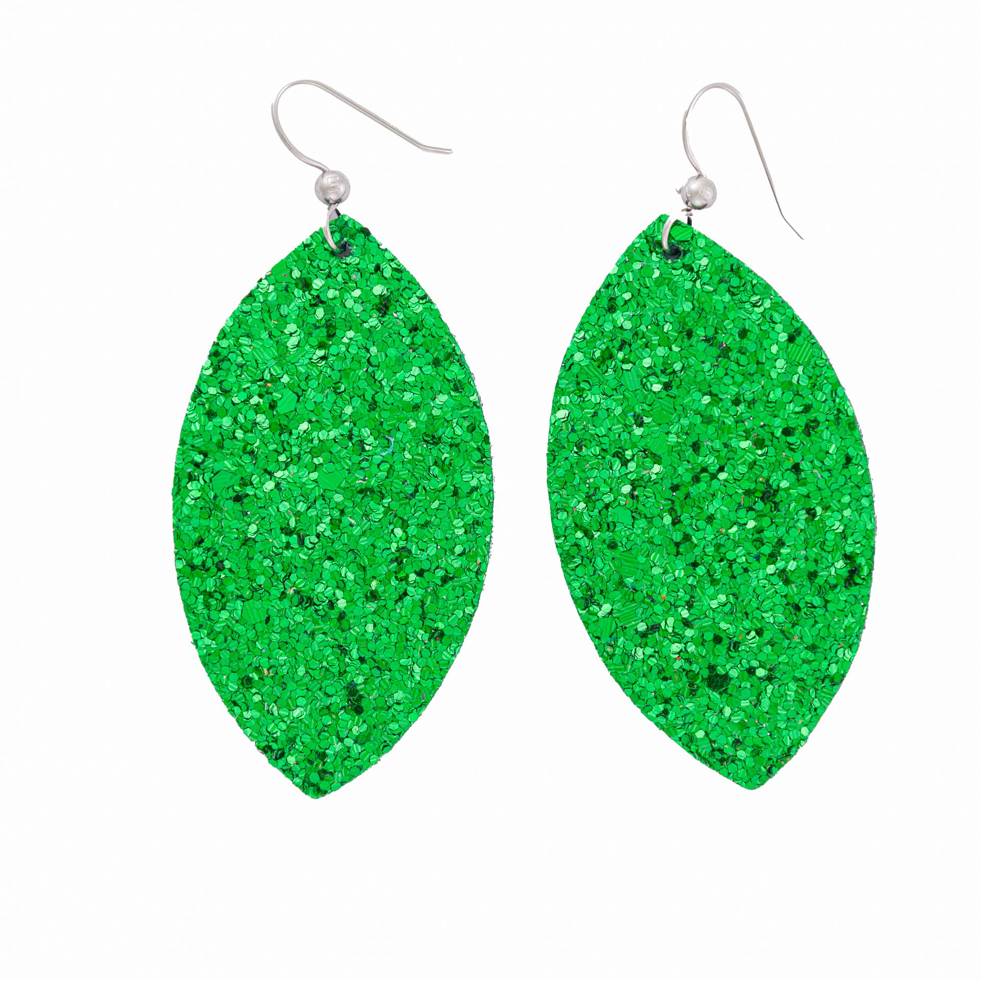 Emerald City Leather Earrings