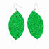 Emerald City Leather Earrings