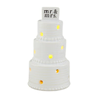 Wedding Cake Light-Up & Sound Sitter BY MUD PIE