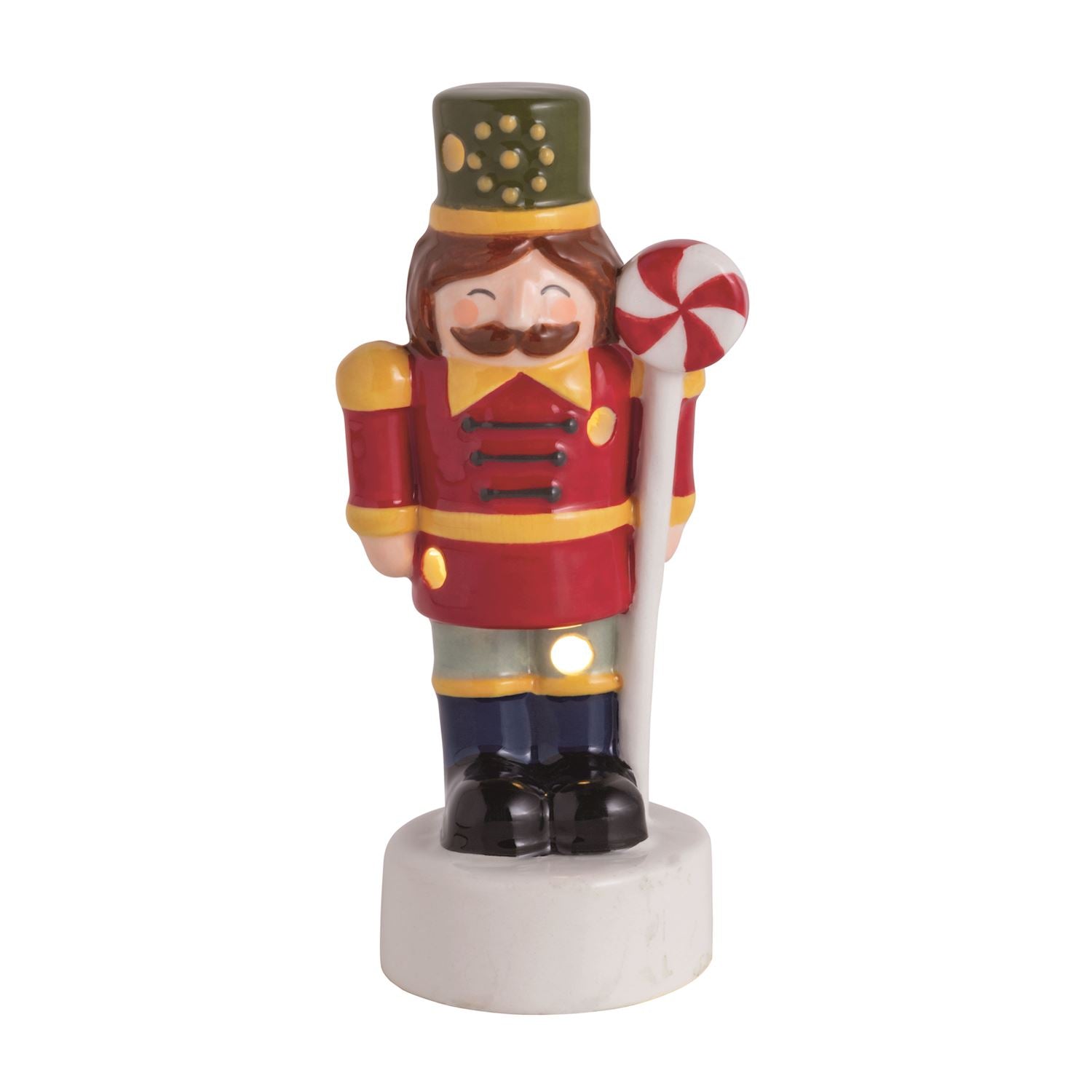 Nutcracker Light-Up Sitter By Mud Pie