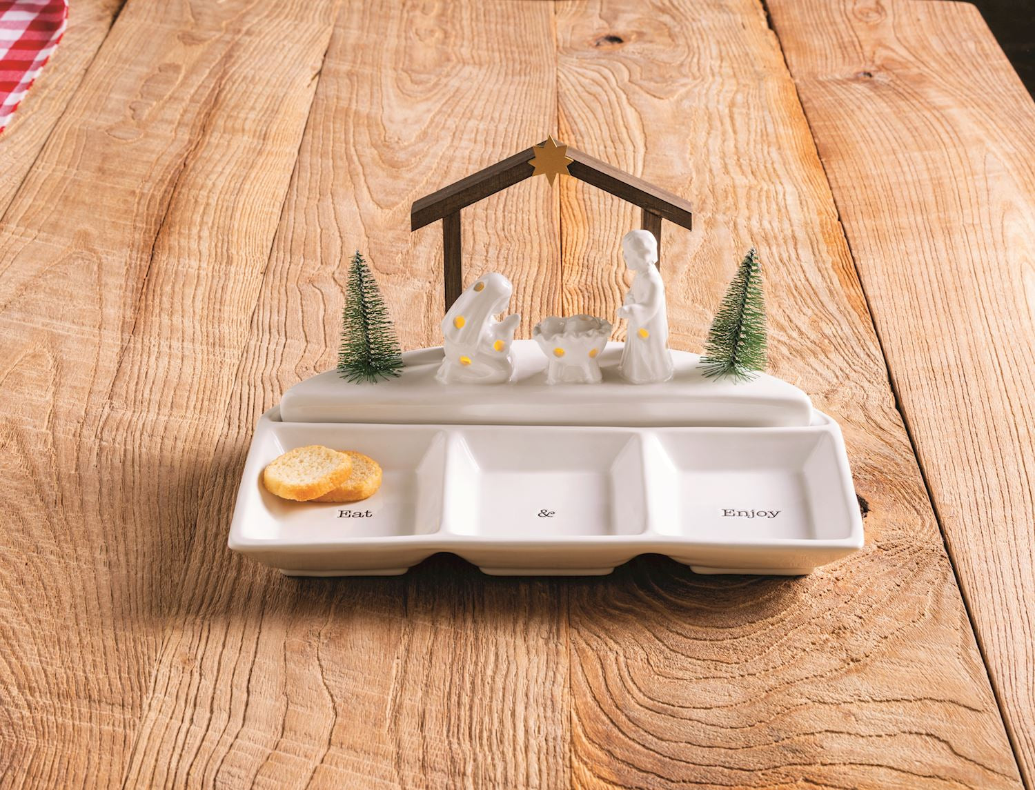 Nativity Large Scene Sitter By Mud Pie