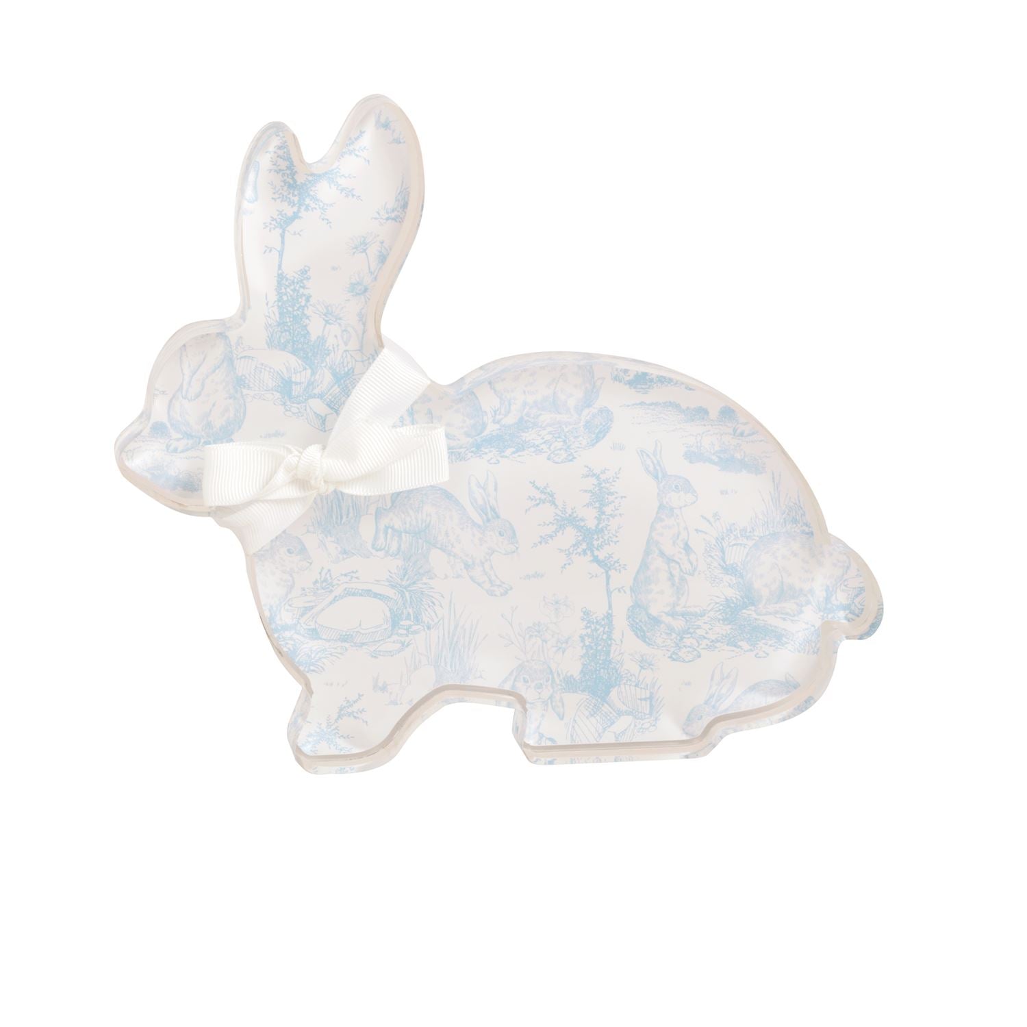 Toile Acrylic Horizontal Bunny Sitter