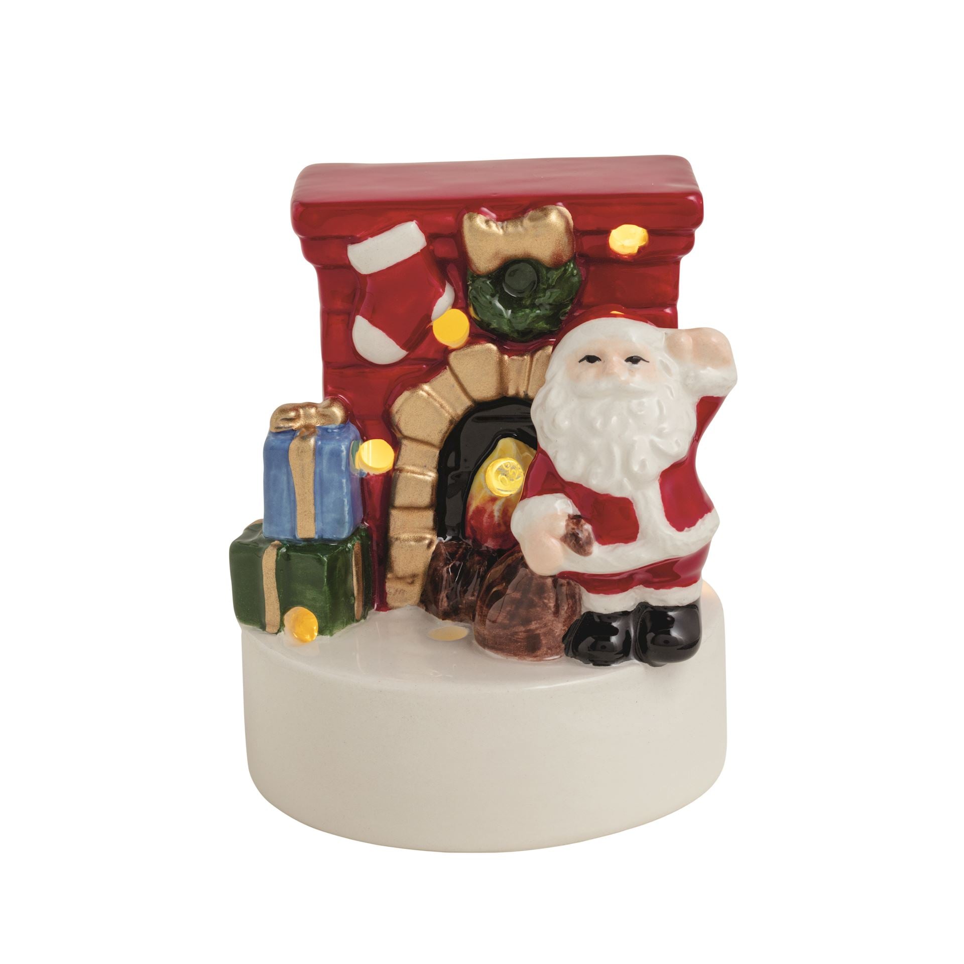 Classic Christmas Light-Up Sitter by Mud Pie