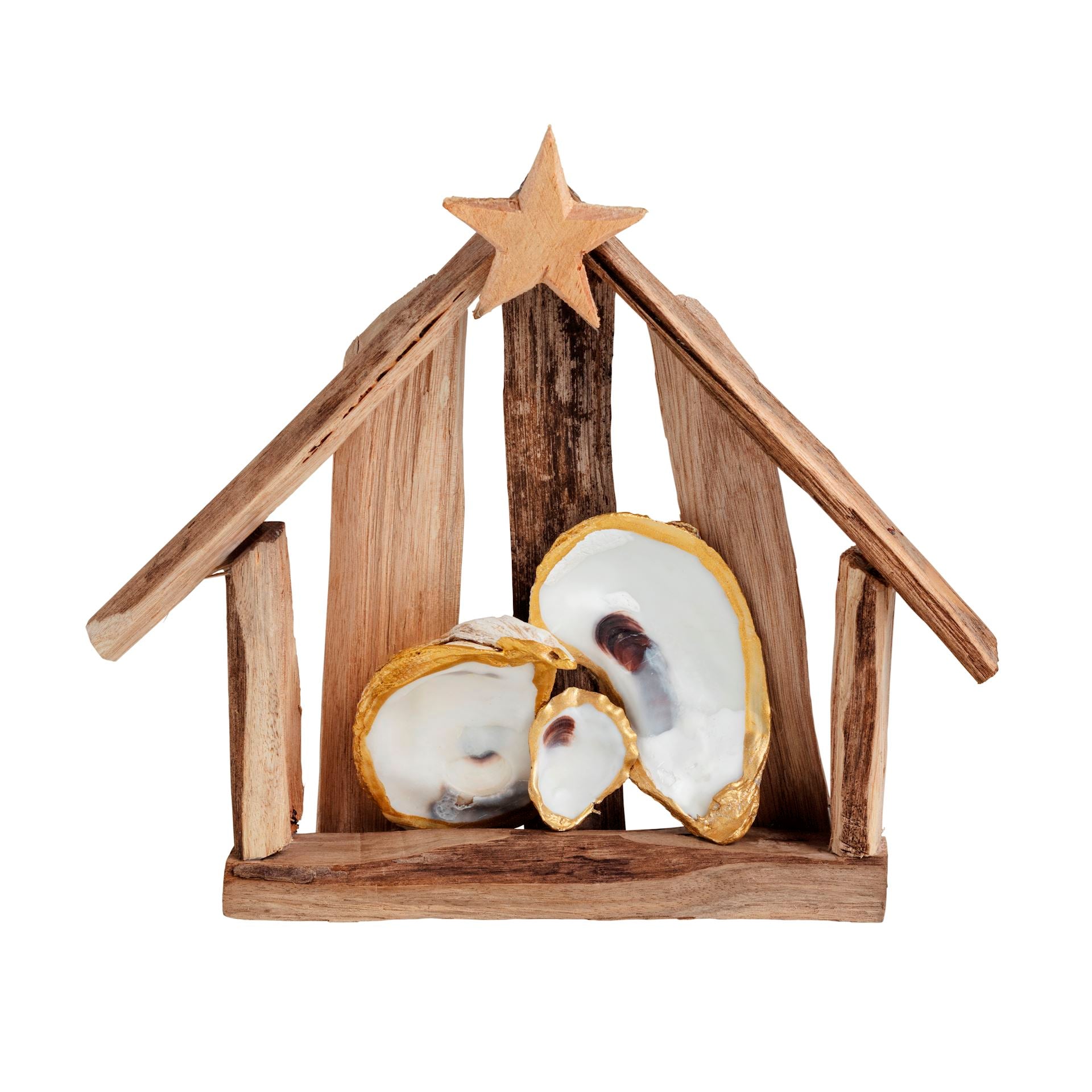 Oyster Nativity by Mud Pie