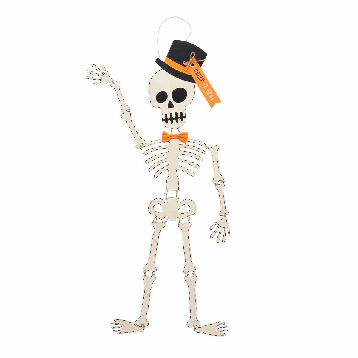Skeleton Door Hangers By Mud Pie