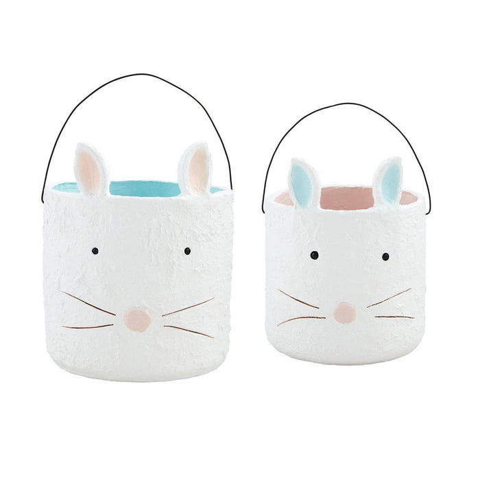 Easter Bunny Basket - 2 Sizes BY MUD PIE
