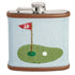 Golf Embroidered Icon Flask By Mud Pie
