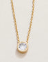 Spartina SLV Necklace 18" Ray of Hope/Gem