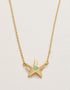 Spartina SLV Necklace 18" Friendship/Starfish Gold