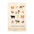 Welcome Farm Animal Towel By Mud Pie