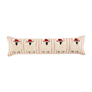 Christmas Sheep Pillow BY MUD PIE