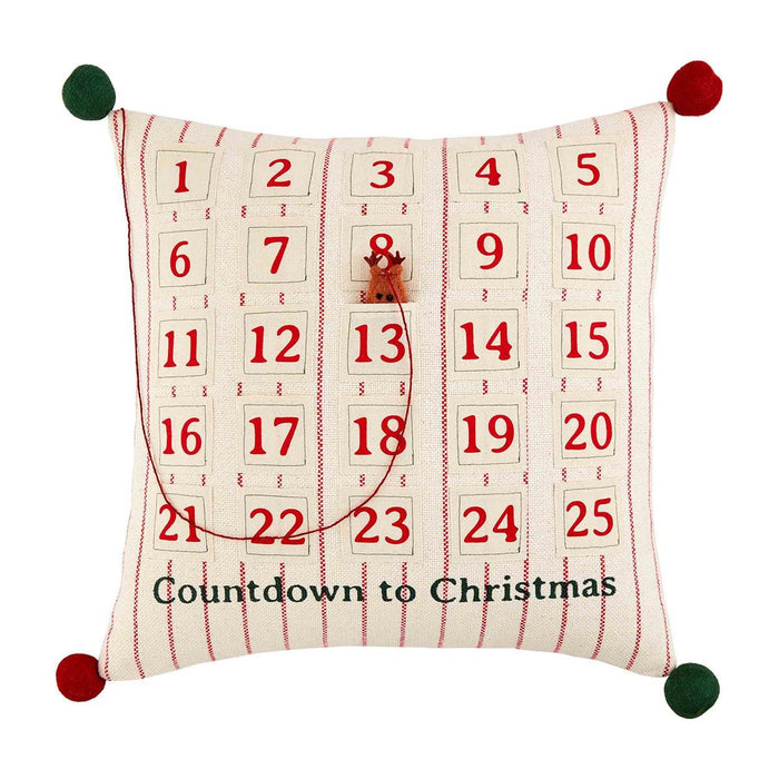 Christmas Advent Pillow BY MUD PIE