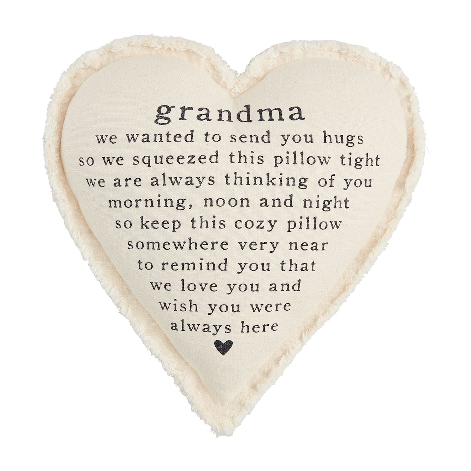 Heart Pillow - 2 Styles BY MUD PIE - A. Dodson's
