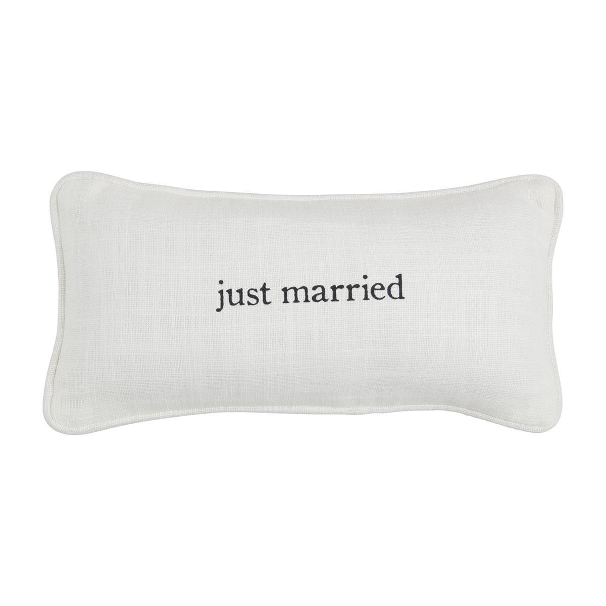Wedding Mini Pillows - 3 Styles BY MUD PIE - A. Dodson's