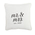 Square Mr Mrs 2025 Pillow By Mud Pie