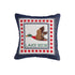 Lake Side Mini Needlepoint Pillow By Mud Pie
