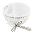 Olive Bowl & Fork Set By Mud Pie
