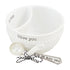 Olive Bowl & Spoon Set By Mud Pie