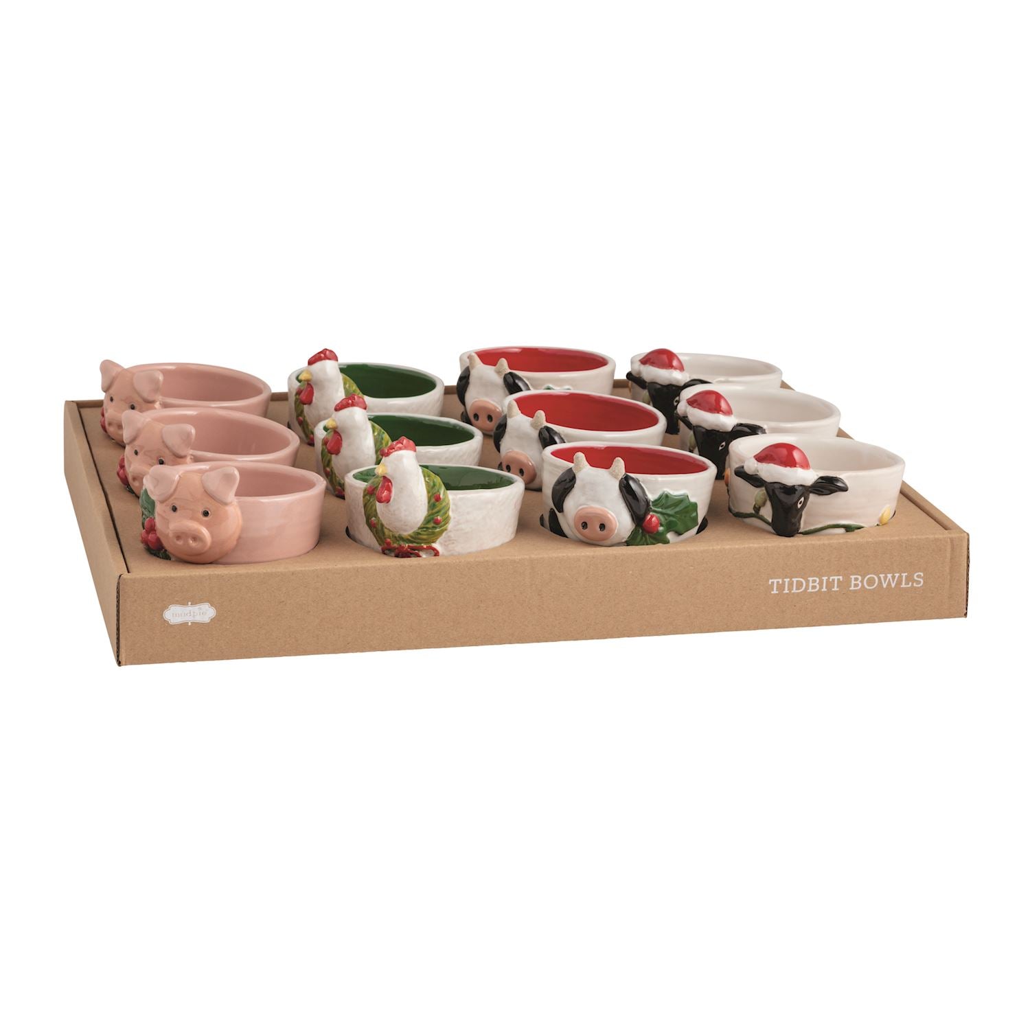 Farm Christmas Animal Tidbits By Mud Pie