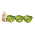 Bunny Cabbage Triple Dish