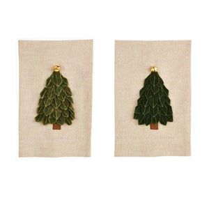 RIBBON TREE TOWEL - BY MUD PIE