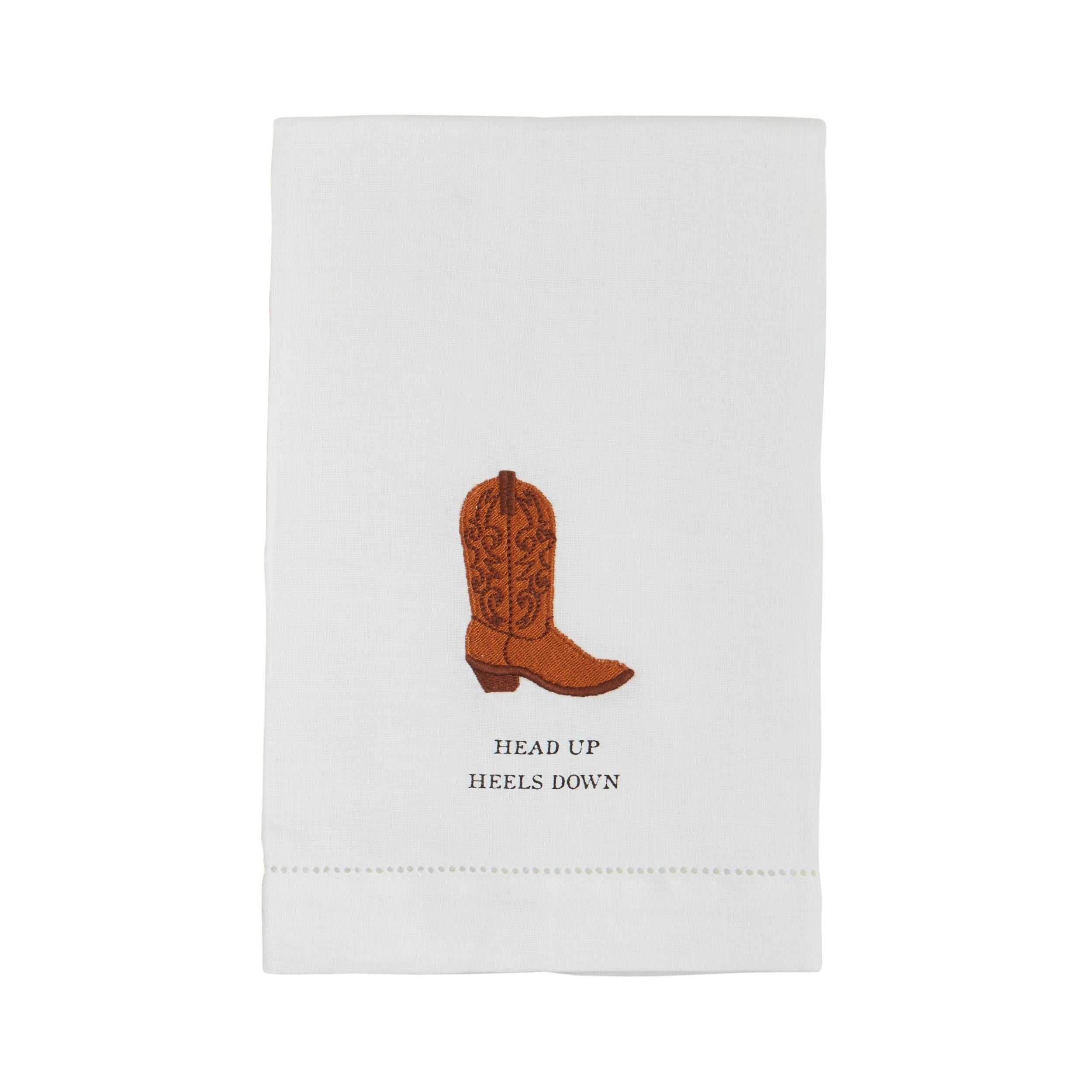 Head Horse Embroidery Towel