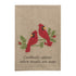 TWO CARDINAL EMBROIDERED TOWEL By Mud Pie