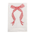 STRIPED BOW EMBROIDERED TOWEL By Mud Pie