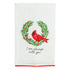 Cardinal Pom Towel by Mud Pie