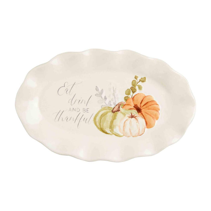 SENTIMENT PLATE - 2 STYLES BY MUD PIE