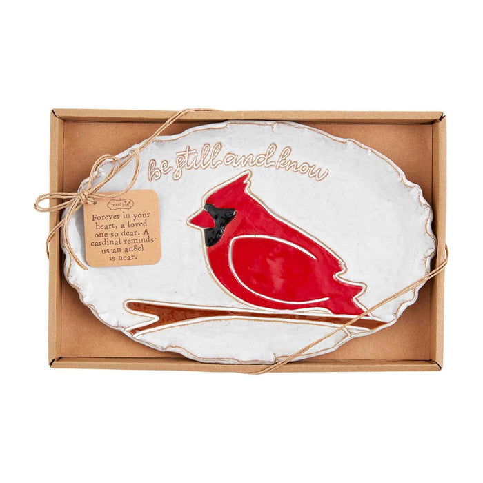 Cardinal Plate BY MUD PIE