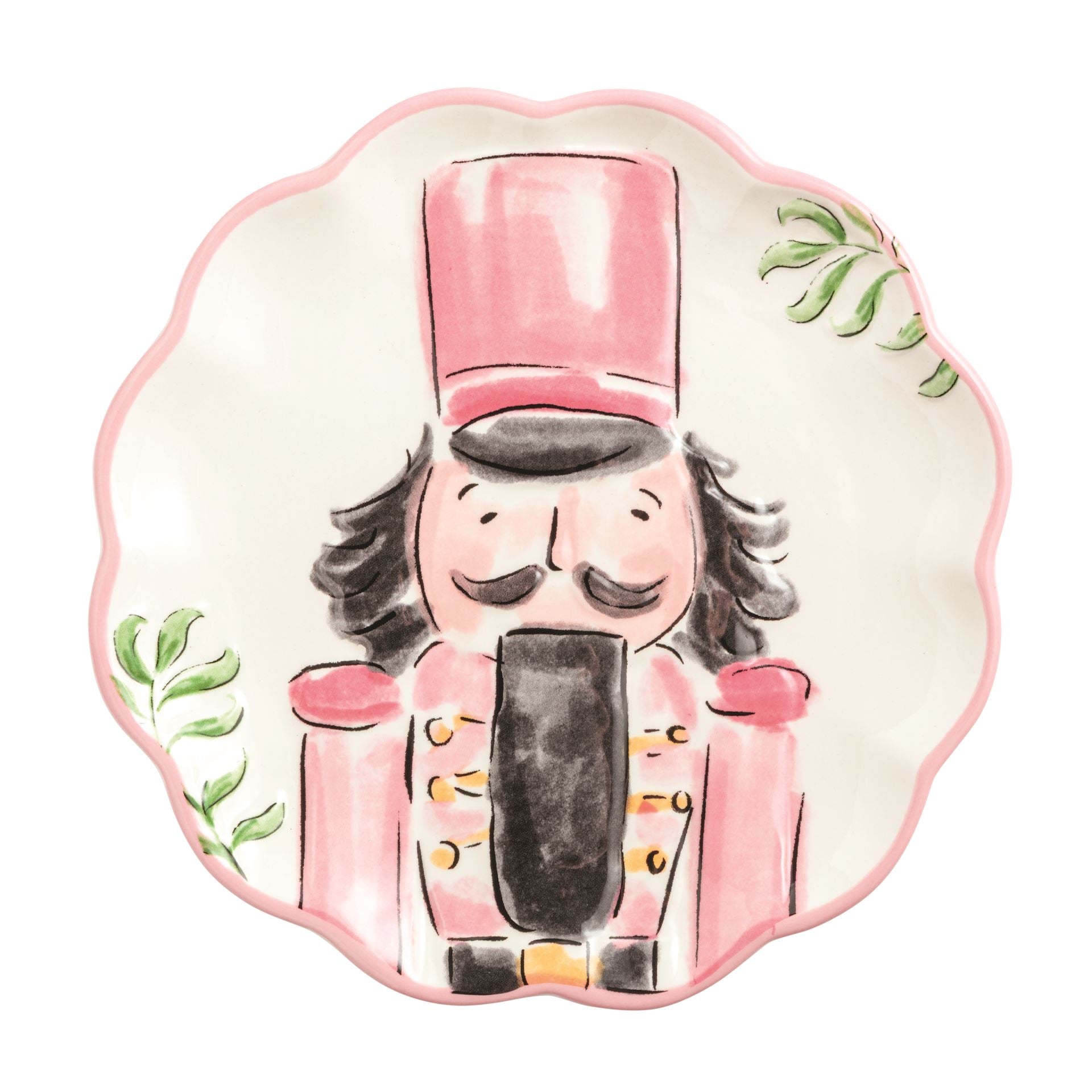 Nutcracker Dessert Plate by Mud Pie