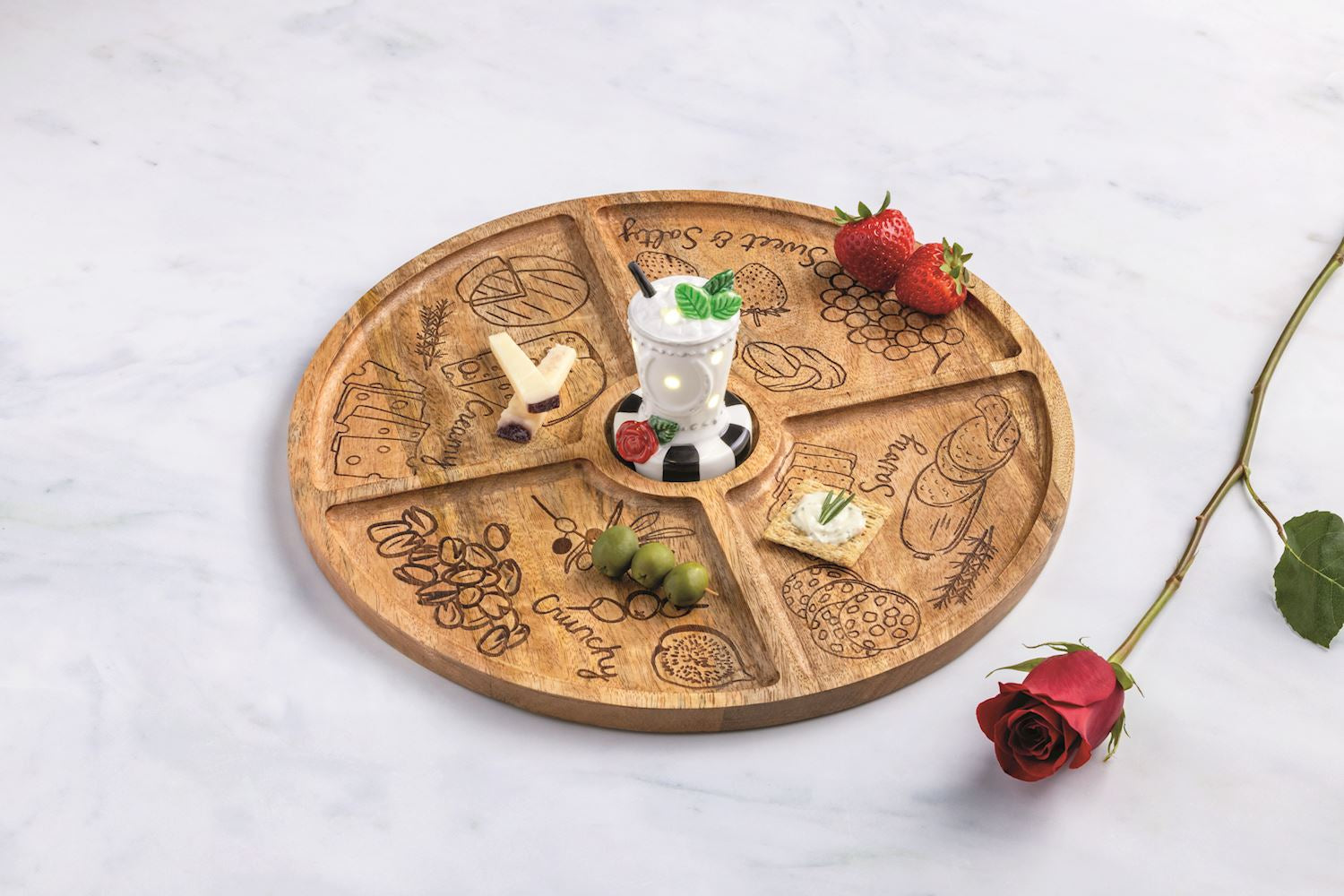 LED Sitter Accessorize Charcuterie Board