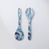 Melamine Salad Utensils - Flowing Shells