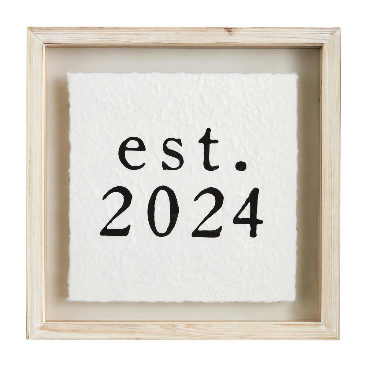 EST. 2024 PLAQUE BY MUD PIE - A. Dodson's