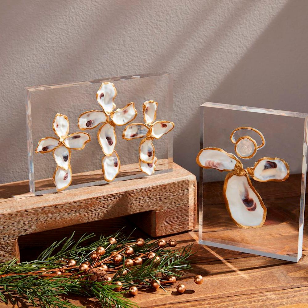 Acrylic Oyster Plaques By Mud Pie - A. Dodson's