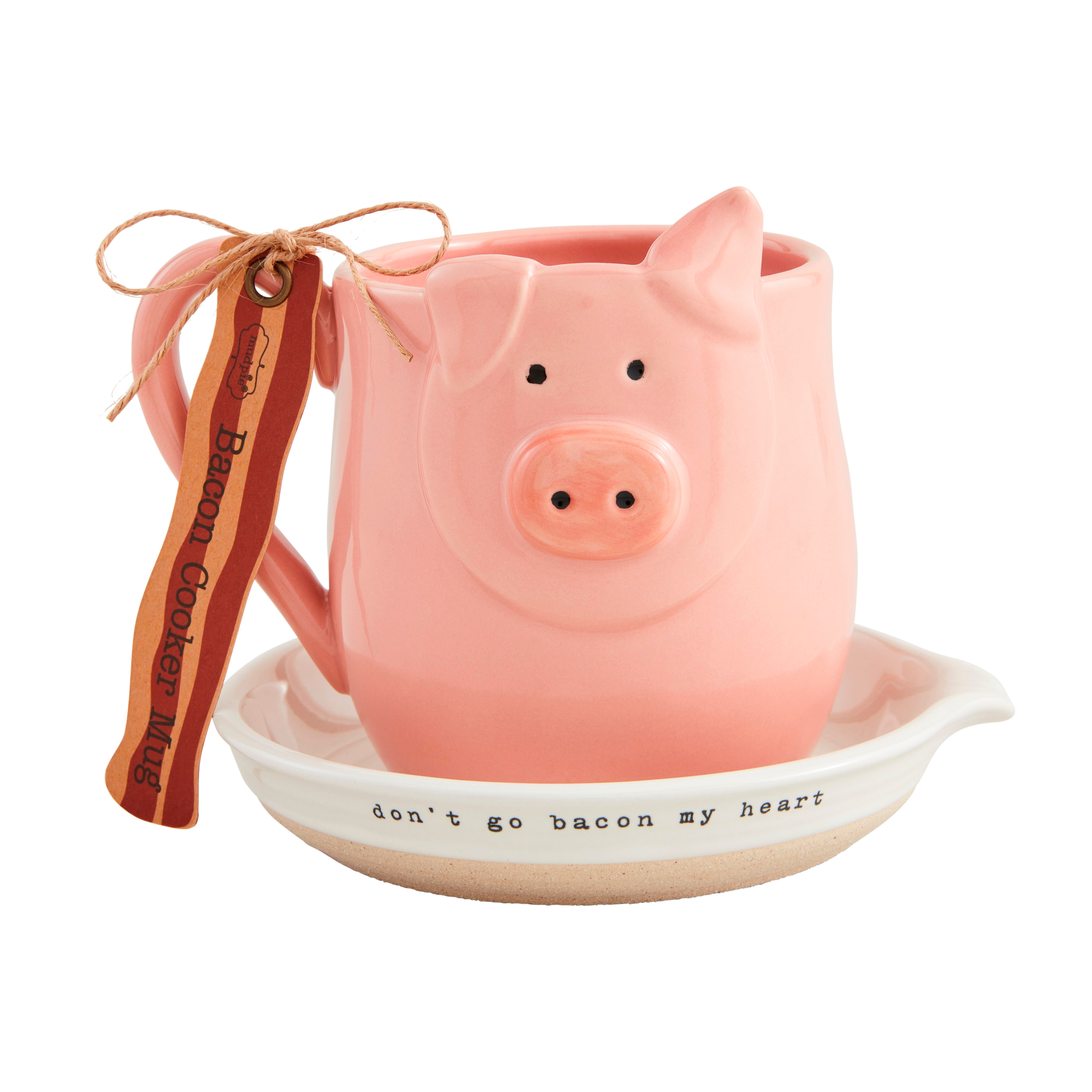 Pig Bacon Cooker By Mud Pie