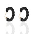 Petite Braided Hoop Earrings