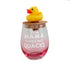 Duck Wine Glass And Topper