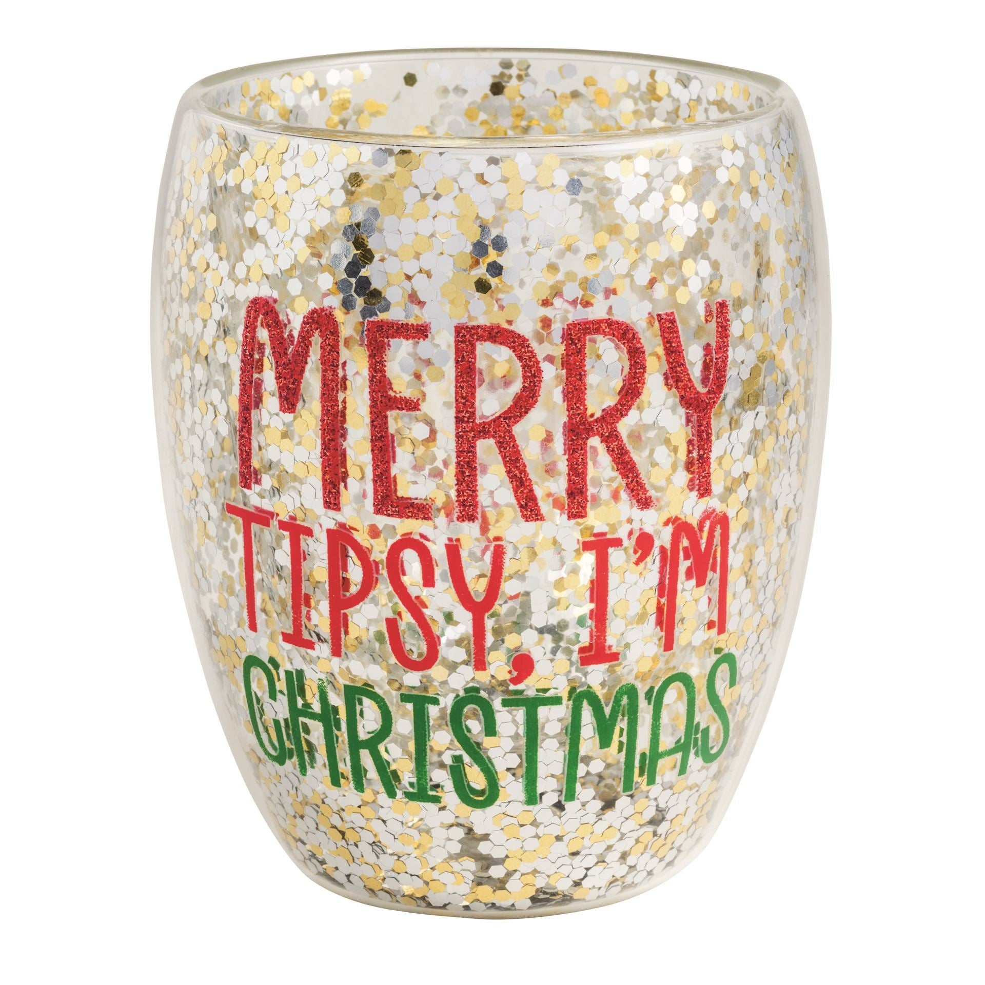 Confetti Wine Glass by Mud Pie