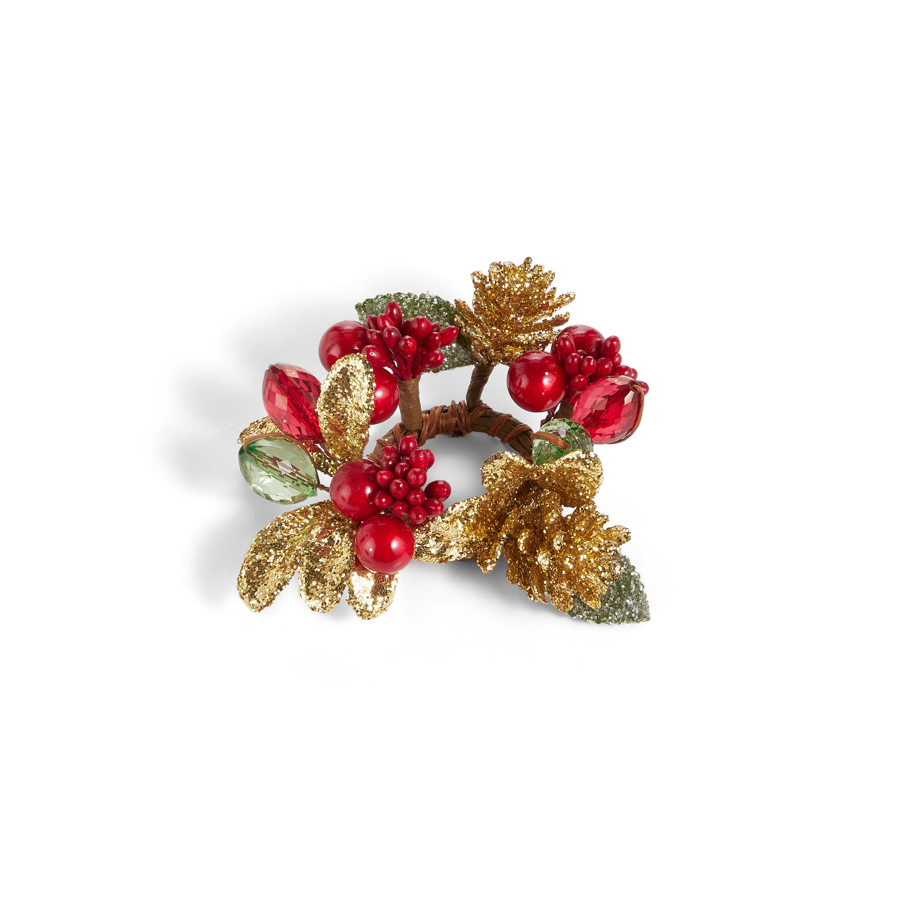 3.5 Red and Gold Candle Ring - A. Dodson's