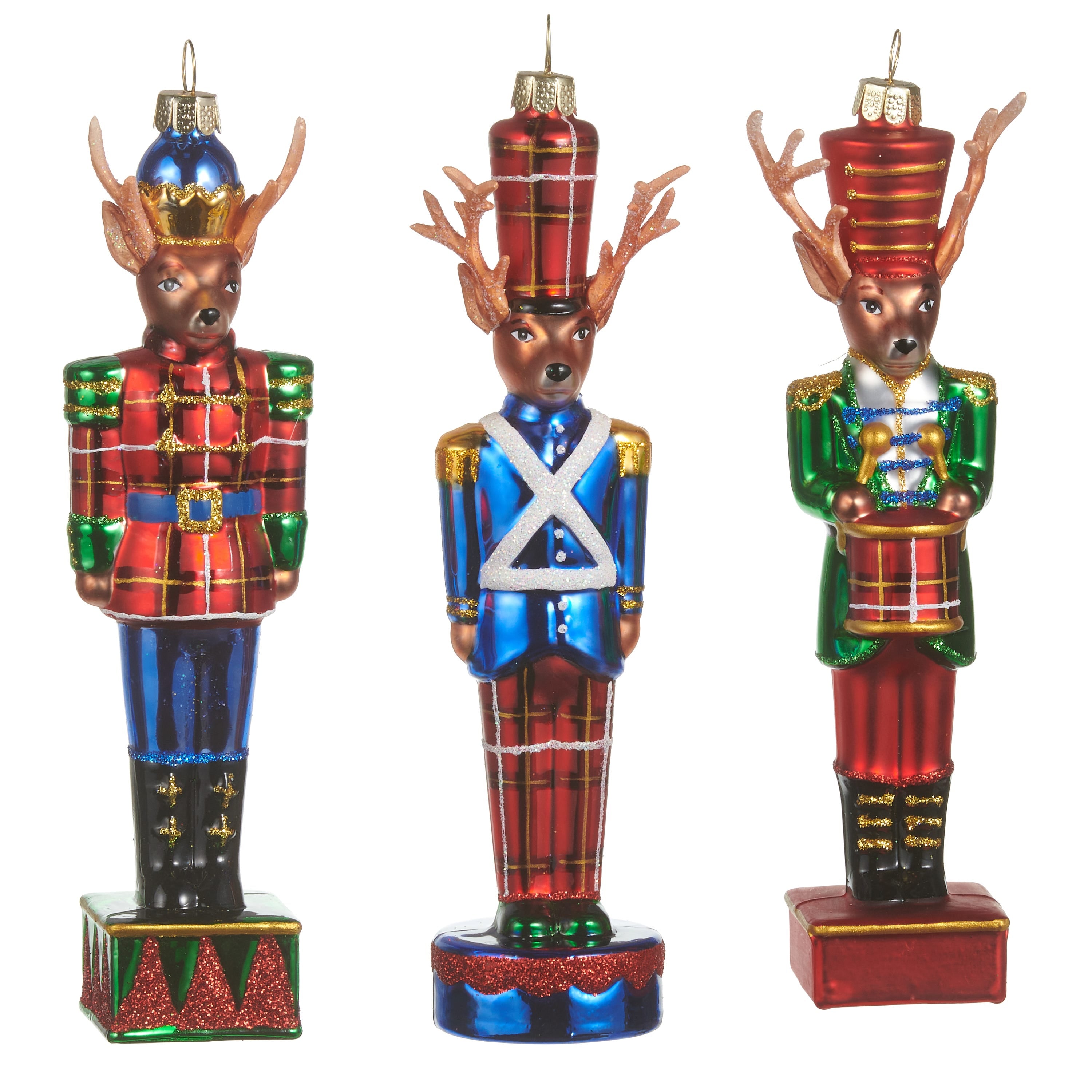 6.5 Deer Nutcracker Ornament - A. Dodson's