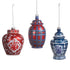 5 Dressed in Plaid Chinoiserie Ornament - A. Dodson's