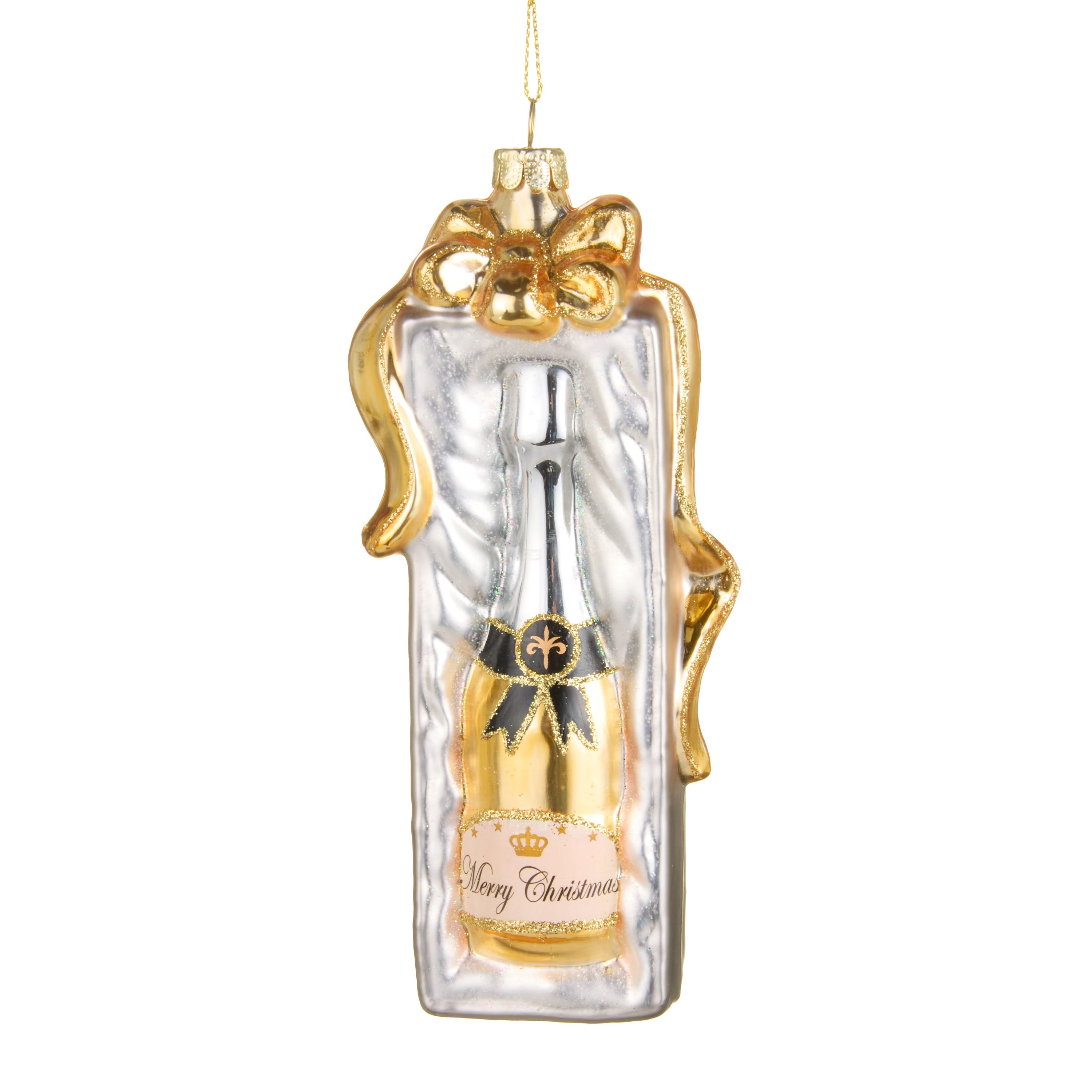 6 Champagne Gift Ornament - A. Dodson's