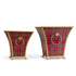 12.5 Plaid Cache Pots - A. Dodson's