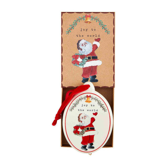 VINTAGE CHRISTMAS ORNAMENT - BY MUD PIE