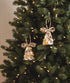 Gold Oyster Tree Light-Up Ornament By Mud Pie