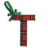 Initial Tartan Ornament By Mud Pie