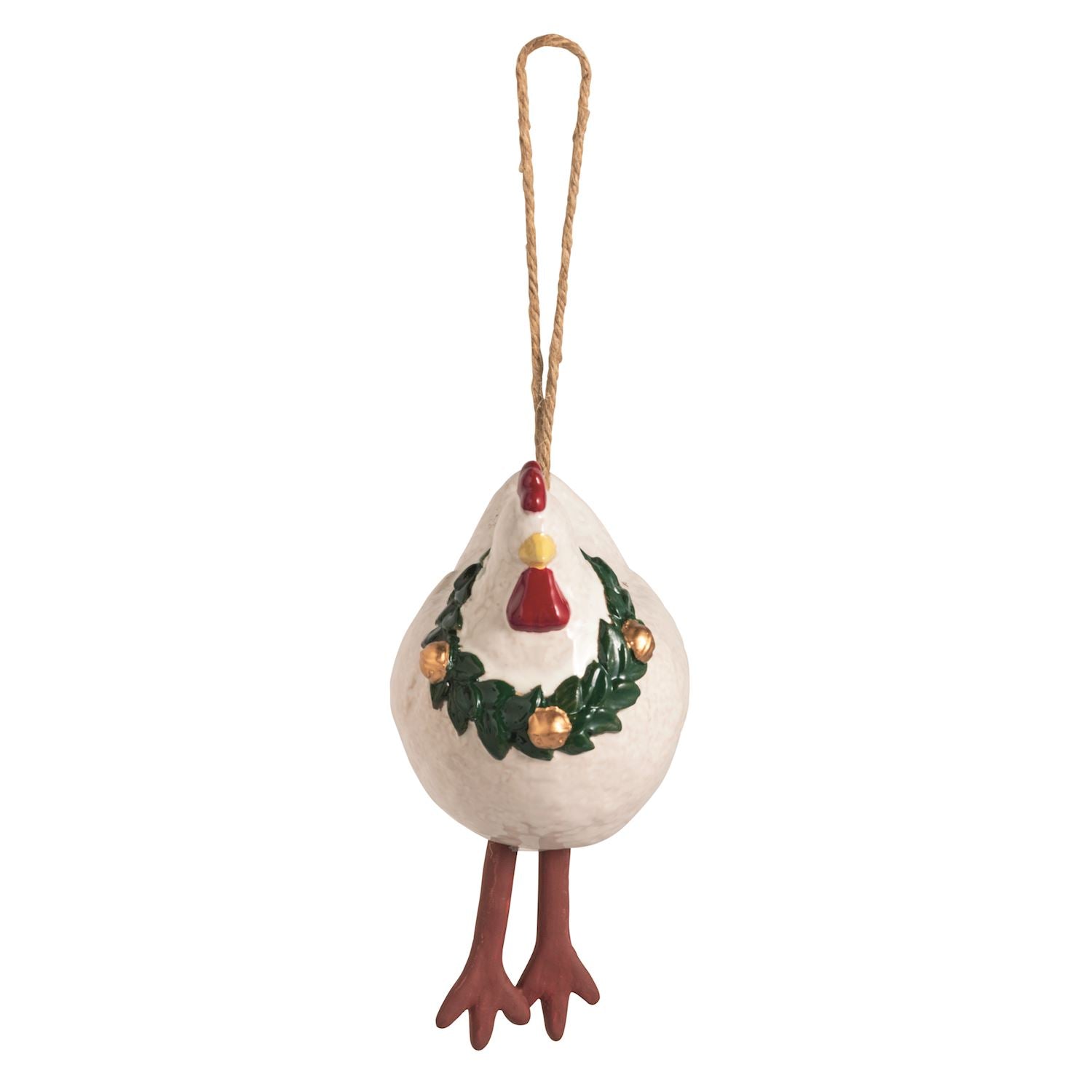 CHICKEN CHRISTMAS ORNAMENT By Mud Pie