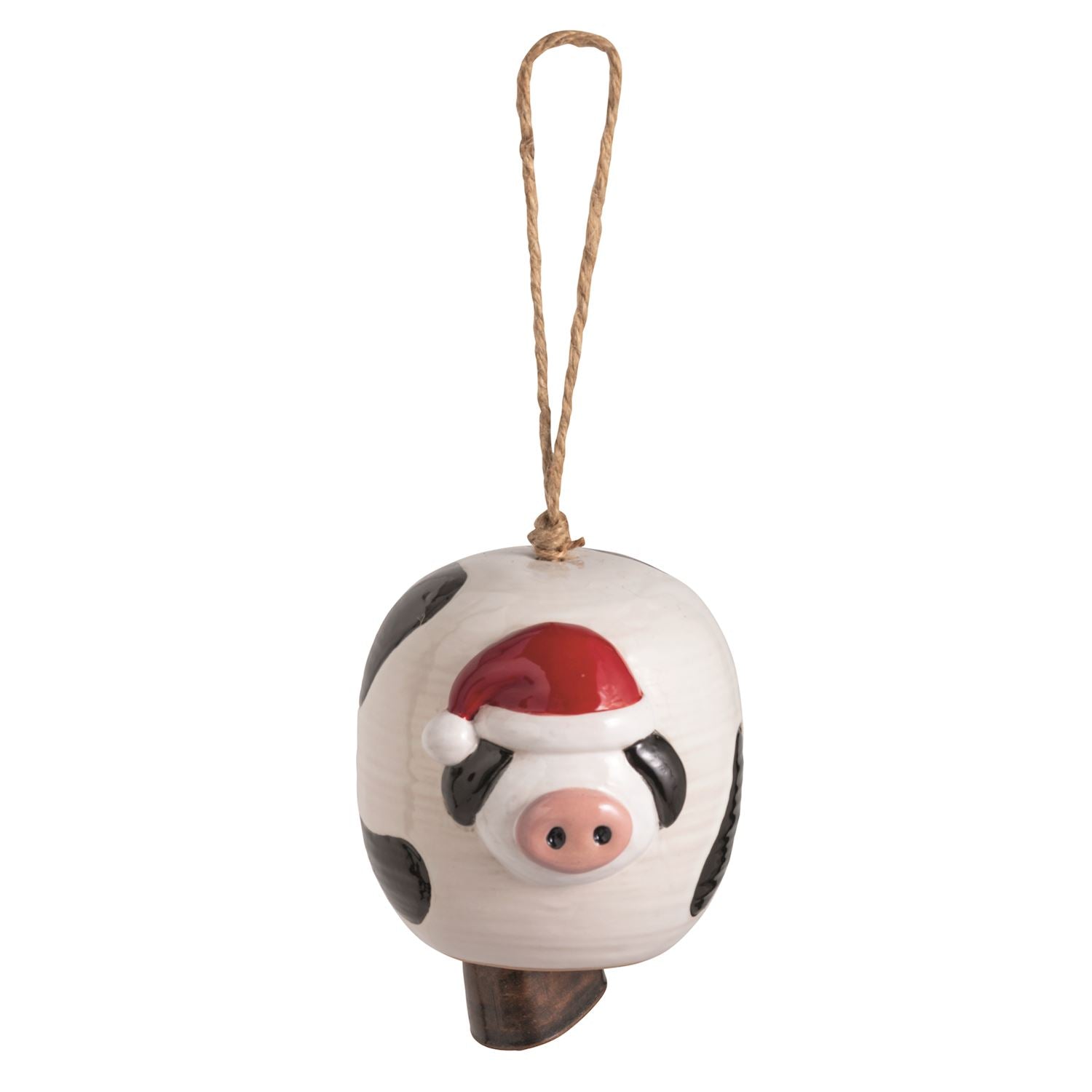 COW CHRISTMAS ORNAMENT By Mud Pie